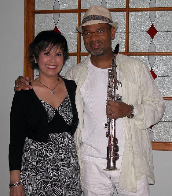 Diane and Kirk Whalum.jpg - Diane and Kirk Whalum